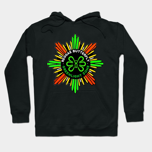 Jamaican Color with Butterfly effect Hoodie by cetoystory